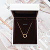 小花圈鑽石項鏈 Little Wreath Diamond Necklace